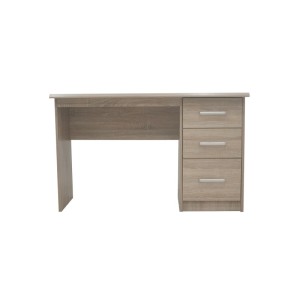 Bureau de la collection PRAGUE 3 tiroirs chêne sonoma