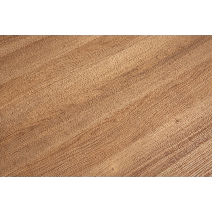 Table basse collection VAGOS effet chêne vieilli diamètre 80 cm