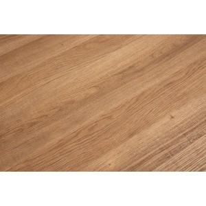 Table basse collection VAGOS effet chêne vieilli diamètre 80 cm