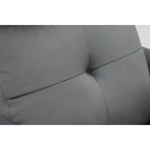 Fauteuil relaxation relevable manuellement VENISE coloris gris