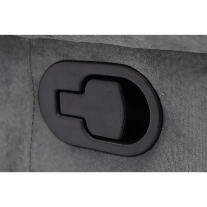 Fauteuil relaxation relevable manuellement VENISE coloris gris