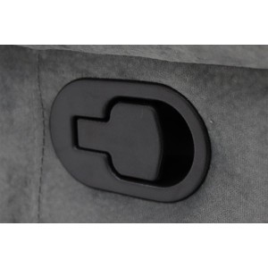 Fauteuil relaxation relevable manuellement VENISE coloris gris