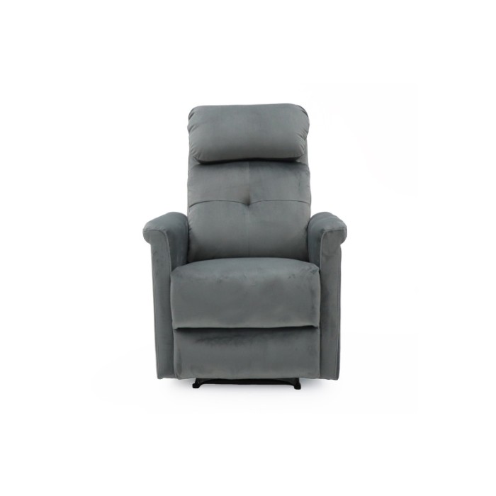 Fauteuil relaxation relevable manuellement VENISE coloris gris