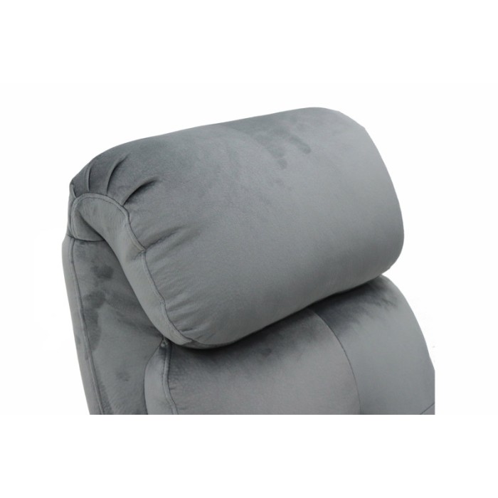 Fauteuil relaxation relevable manuellement VENISE coloris gris