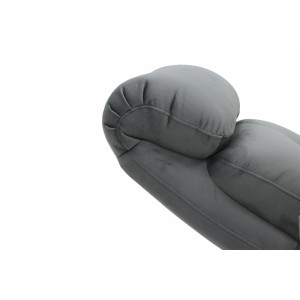 Fauteuil relaxation relevable manuellement VENISE coloris gris