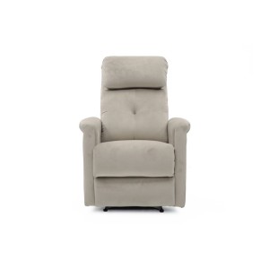 Fauteuil relaxation relevable manuellement VENISE coloris beige