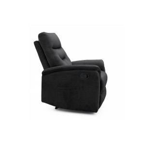 Fauteuil relaxation relevable manuellement PARIS coloris noir