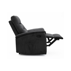 Fauteuil relaxation relevable manuellement PARIS coloris noir