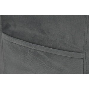 Fauteuil relaxation relevable manuellement PARIS coloris gris