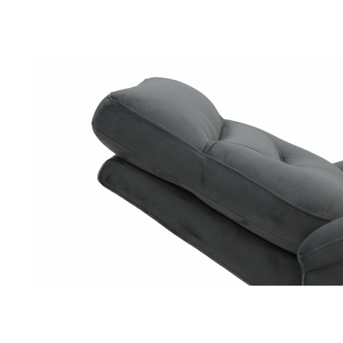 Fauteuil relaxation relevable manuellement PARIS coloris gris