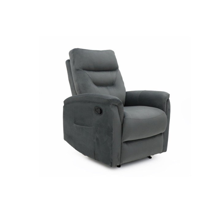 Fauteuil relaxation relevable manuellement PARIS coloris gris
