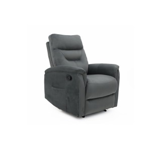 Fauteuil relaxation relevable manuellement PARIS coloris gris