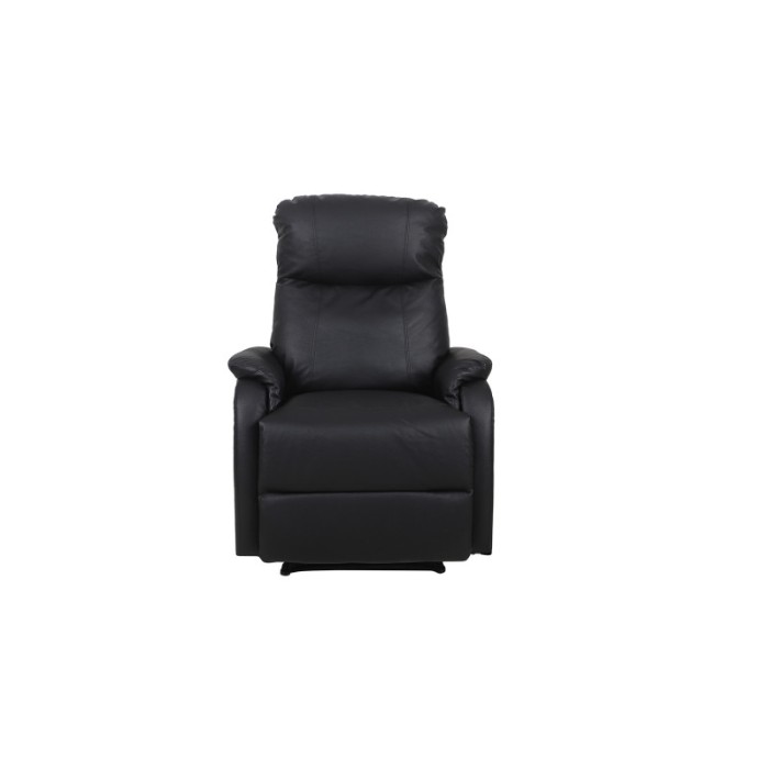 Fauteuil relaxation relevable manuellement BERLIN coloris noir