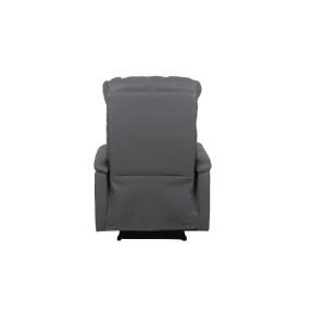 Fauteuil relaxation relevable manuellement BERLIN coloris gris