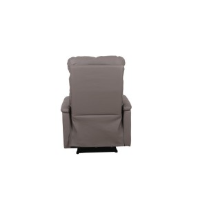 Fauteuil relaxation relevable manuellement BERLIN coloris taupe