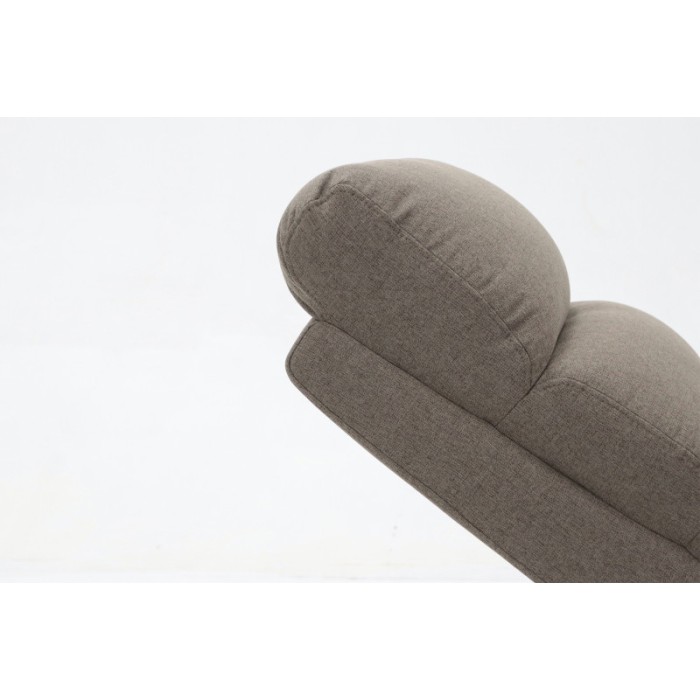 Fauteuil relaxation releveur electrique SYDNEY Tissu Taupe
