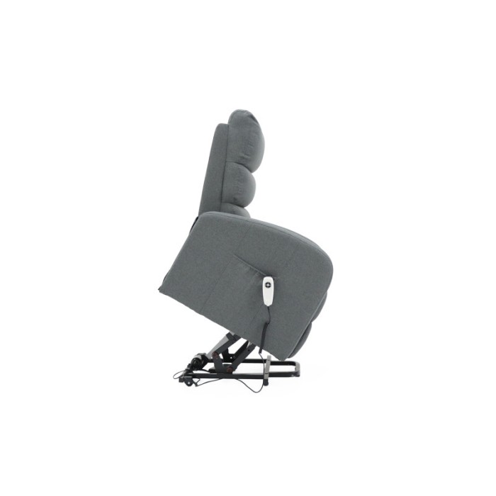 Fauteuil relax electrique SYDNEY Tissu Gris Foncé