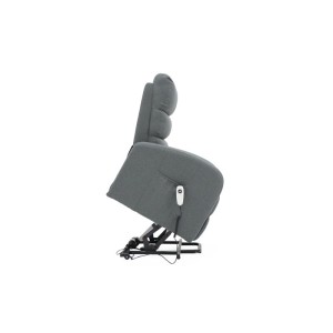 Fauteuil relax electrique SYDNEY Tissu Gris Foncé