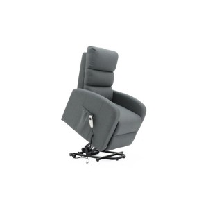 Fauteuil relax electrique SYDNEY Tissu Gris Foncé