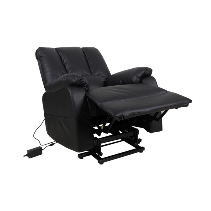 Fauteuil relax electrique TAIWAN simili noir PU