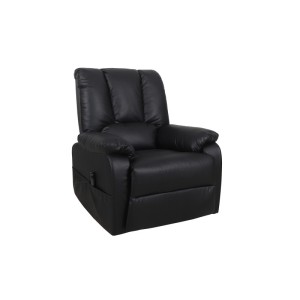 Fauteuil relax electrique TAIWAN simili noir PU