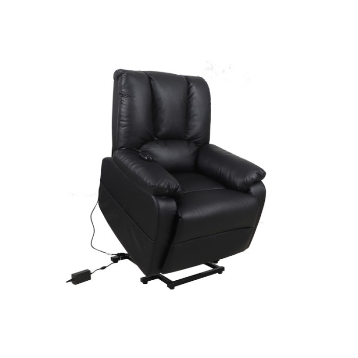 Fauteuil relax electrique TAIWAN simili noir PU