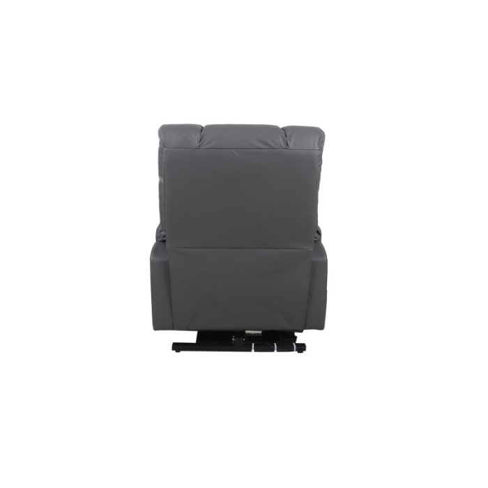 Fauteuil relax électrique TAIWAN simili gris PU