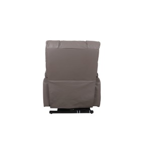 Fauteuil relax électrique TAIWAN simili taupe PU