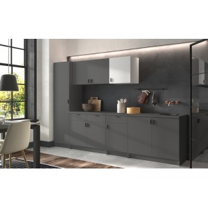 Armoire murale collection GOURMET design blanc. Hauteur 53cm