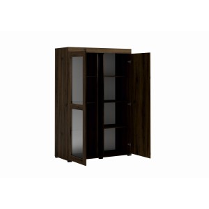 Vitrine, argentier, vaisselier MERLIN 4 portes - Meuble contemporain pour salon ou salle à manger