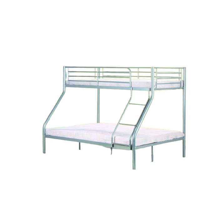 Lit superposé 3 places en métal collection NICOLAS. Idéal petit espace.