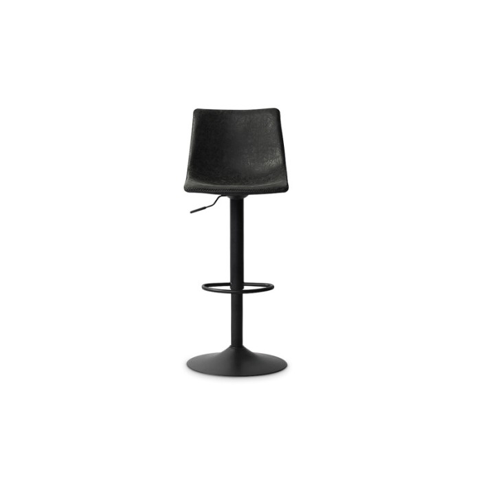 Tabouret de bar style vintage coloris noir. Collection SOUL