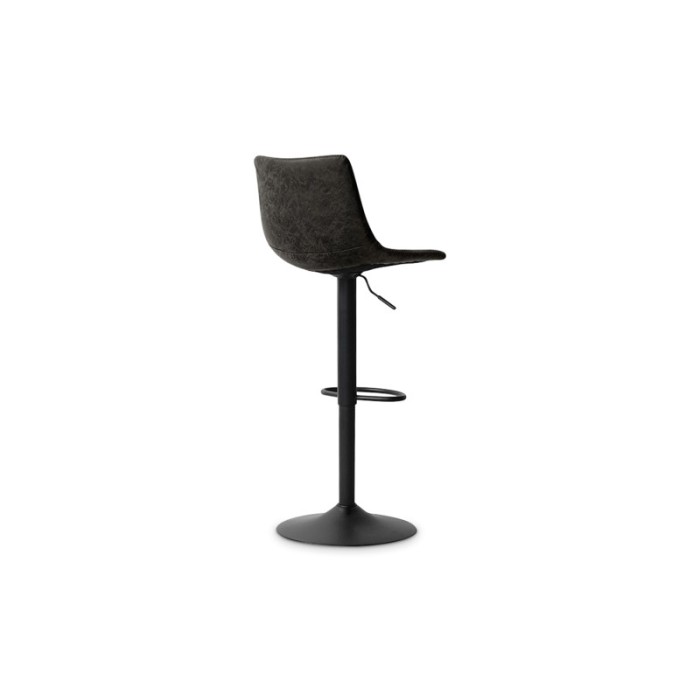 Tabouret de bar style vintage coloris noir. Collection SOUL
