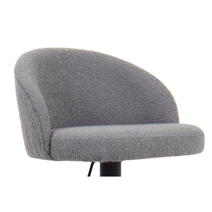 Tabouret de bar style vintage coloris gris. Collection HYDRA