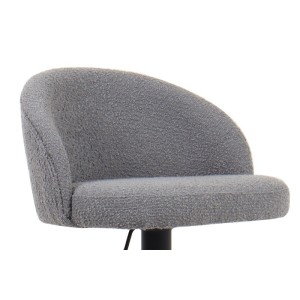 Tabouret de bar style vintage coloris gris. Collection HYDRA