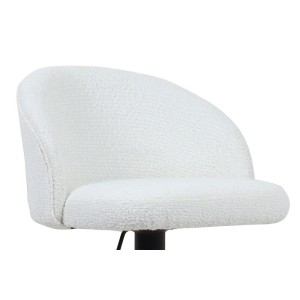 Tabouret de bar style vintage coloris blanc. Collection HYDRA