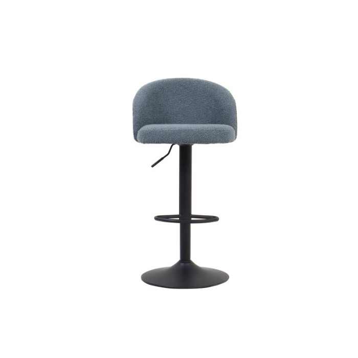 Tabouret de bar style vintage coloris bleu. Collection HYDRA