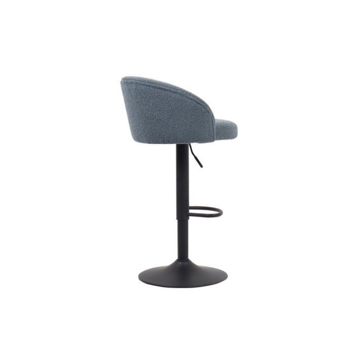 Tabouret de bar style vintage coloris bleu. Collection HYDRA
