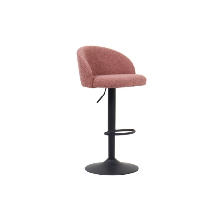 Tabouret de bar style vintage coloris rose. Collection HYDRA