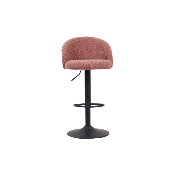 Tabouret de bar style vintage coloris rose. Collection HYDRA