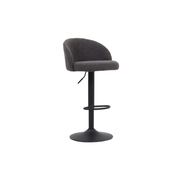Tabouret de bar style vintage coloris gris. Collection HYDRA