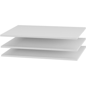 Étagère pour armoire VERONA – Blanc brillant