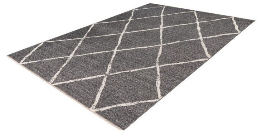 Tapis 170x120cm, gris - Confort et élégance pour votre intérieur