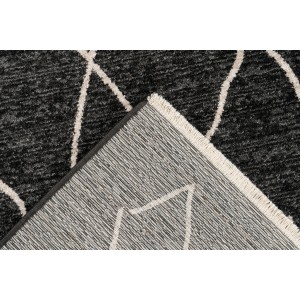 Tapis 150x80cm, graphite - Confort et élégance pour votre intérieur