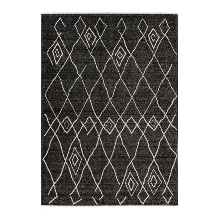 Tapis 150x80cm, graphite - Confort et élégance pour votre intérieur