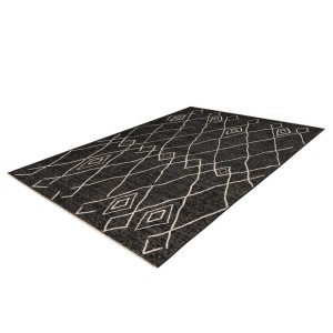 Tapis 170x120cm, graphite - Confort et élégance pour votre intérieur