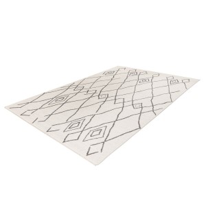 Tapis 230x160cm, design A205R coloris ivoire - Confort et élégance pour votre intérieur