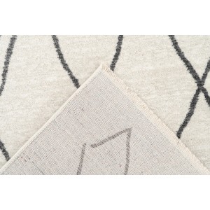 Tapis 290x200cm, design A205R coloris ivory - Confort et élégance pour votre intérieur