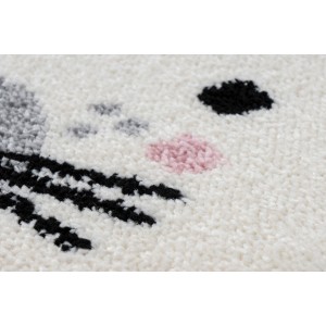 Tapis 230x160cm, design A623O coloris gris - Confort et élégance pour votre intérieur