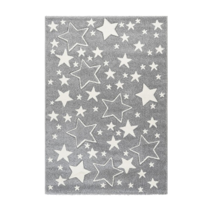 Tapis 150x80cm, design A923O coloris gris - Confort et élégance pour votre intérieur